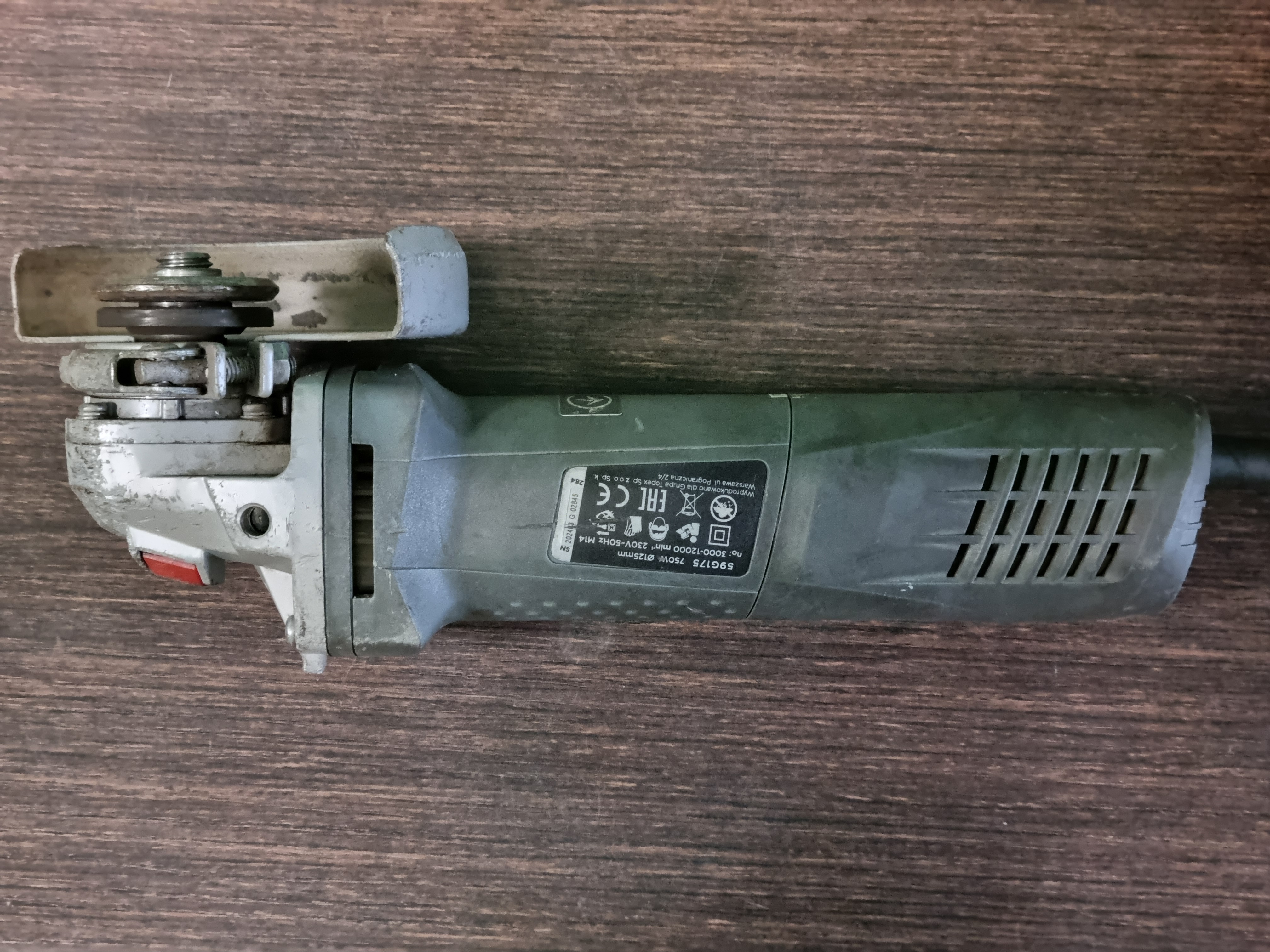 Szlifierka kątowa GRAPHITE 59G175 — zdjęcie 2